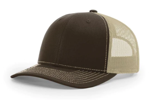 Cedar Row Brand Logo Leather Patch Hat