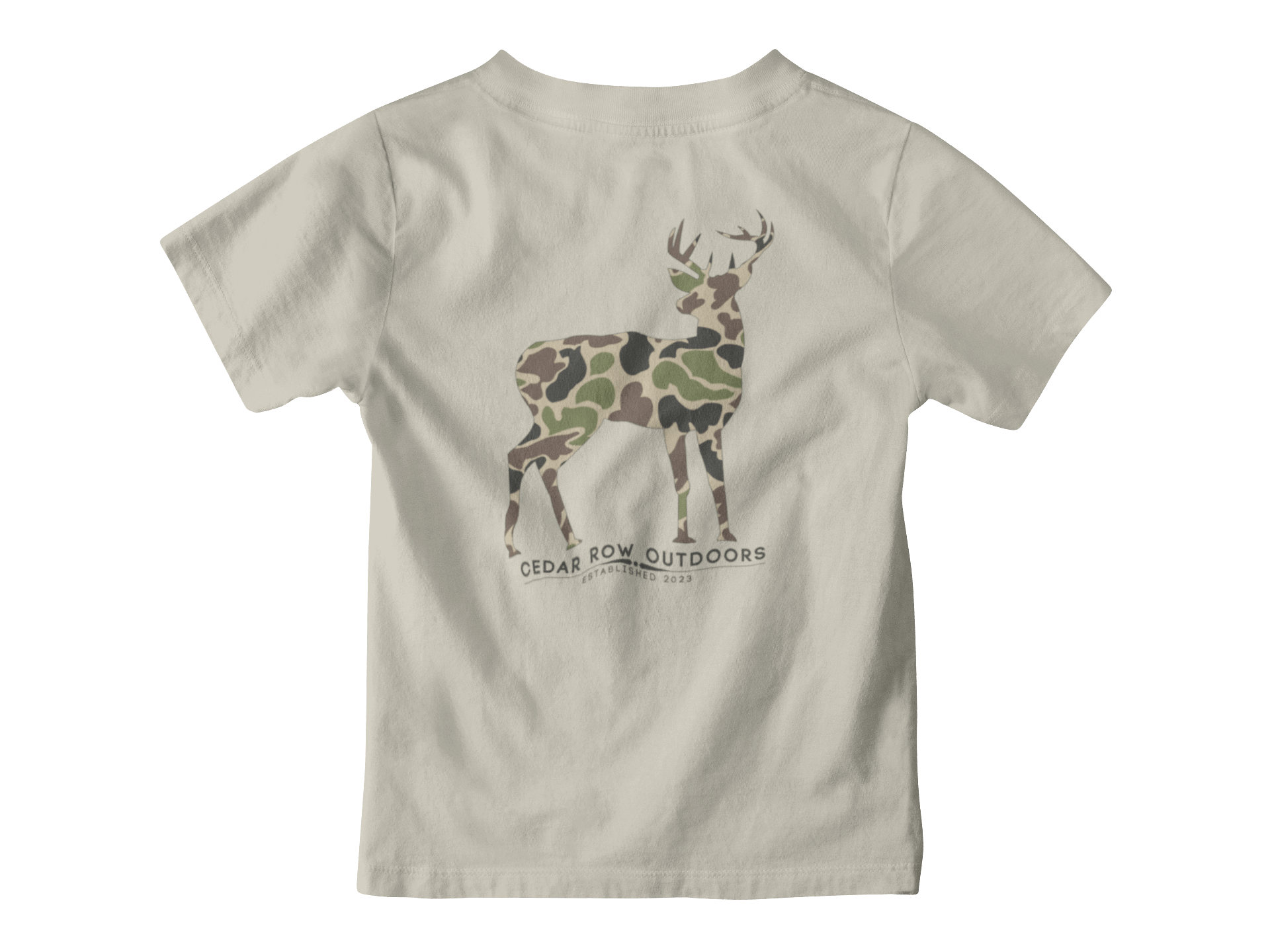 Kids-Camo Deer Tee