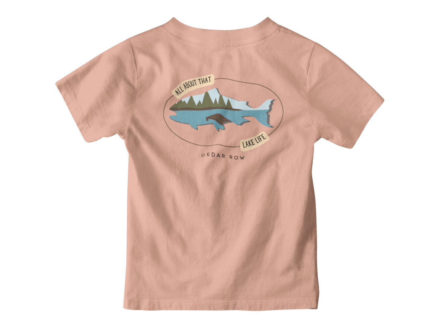 Kids-All About That Lake Life Tee