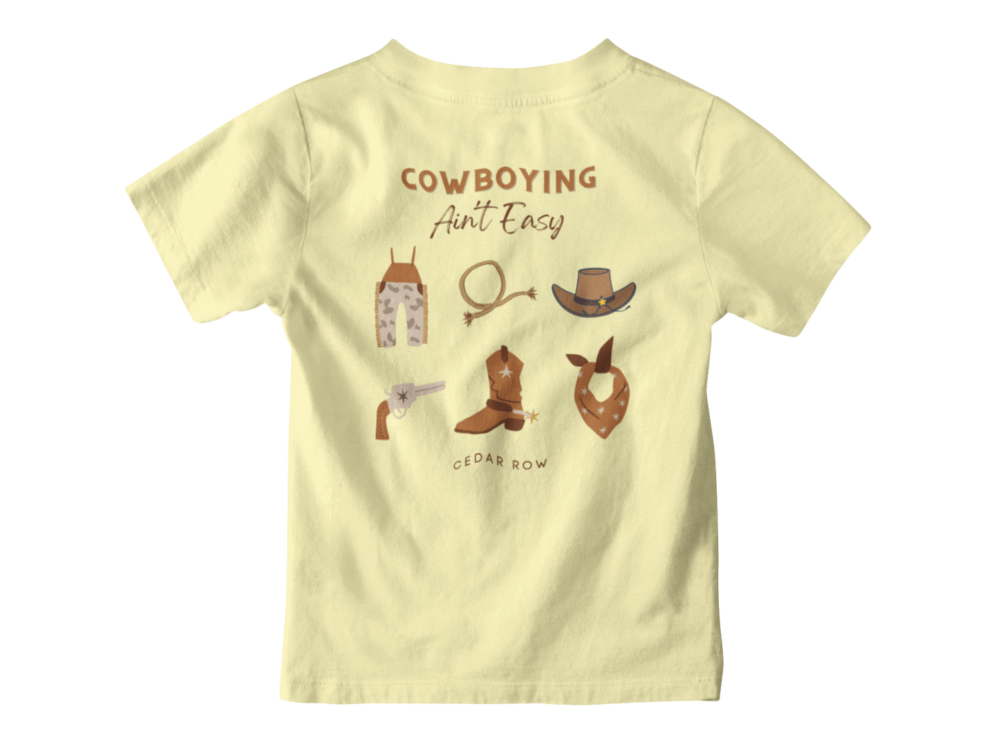 Kids-Cowboying Ain't Easy Tee