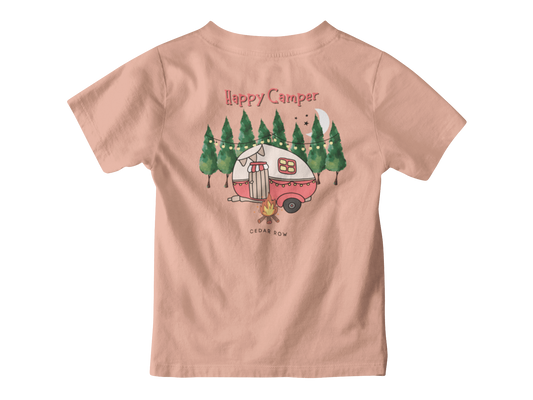 Kids-Happy Camper (Girl) Tee