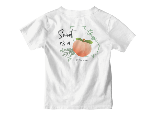 Kids-Sweet as a Georgia Peach Tee