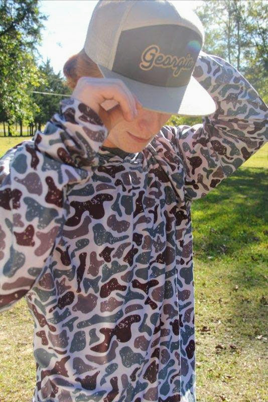 Retro Camo Performance Hoodie